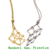 Adjustable Crystal Cage Necklace