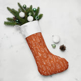 Autumn - Orange - Christmas stocking