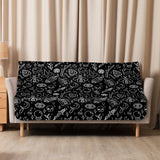 Witchy - Black - Sherpa blanket
