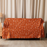 Autumn - Orange - Sherpa blanket