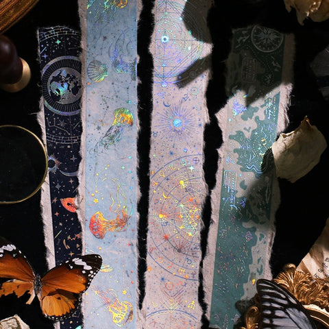 Holographic Astro Washi Tape