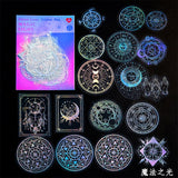 Clear Holographic Stickers