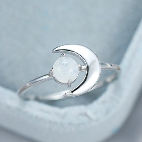 Moon Stone Ring