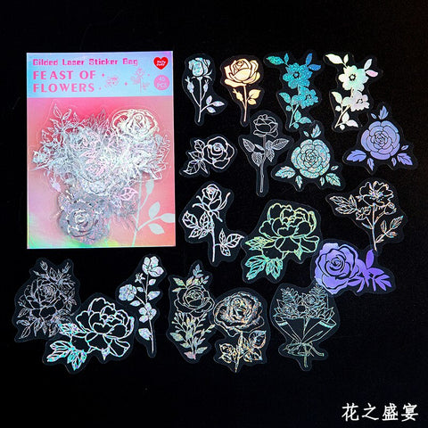 Clear Holographic Stickers