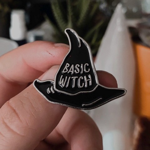 Basic Witch - Enamel Pin