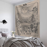 Tarot Card Wall Tapestry - Small