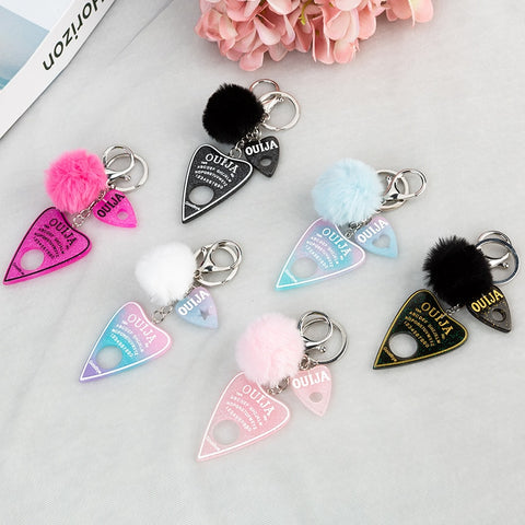 Ouija Planchette Keyrings