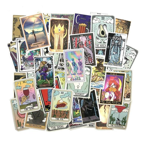 Tarot Card Stickers