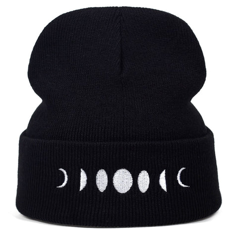 Moon Phase Beanie Hat