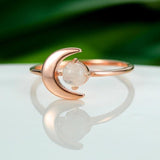 Moon Stone Ring