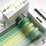 Solid Colour Washi Tapes