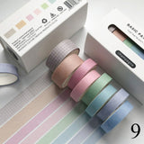 Solid Colour Washi Tapes