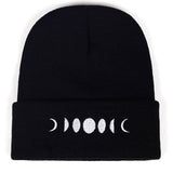 Moon Phase Beanie Hat