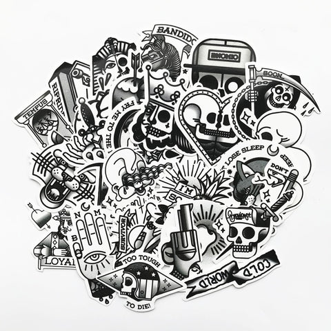 Old School Trad Stickers